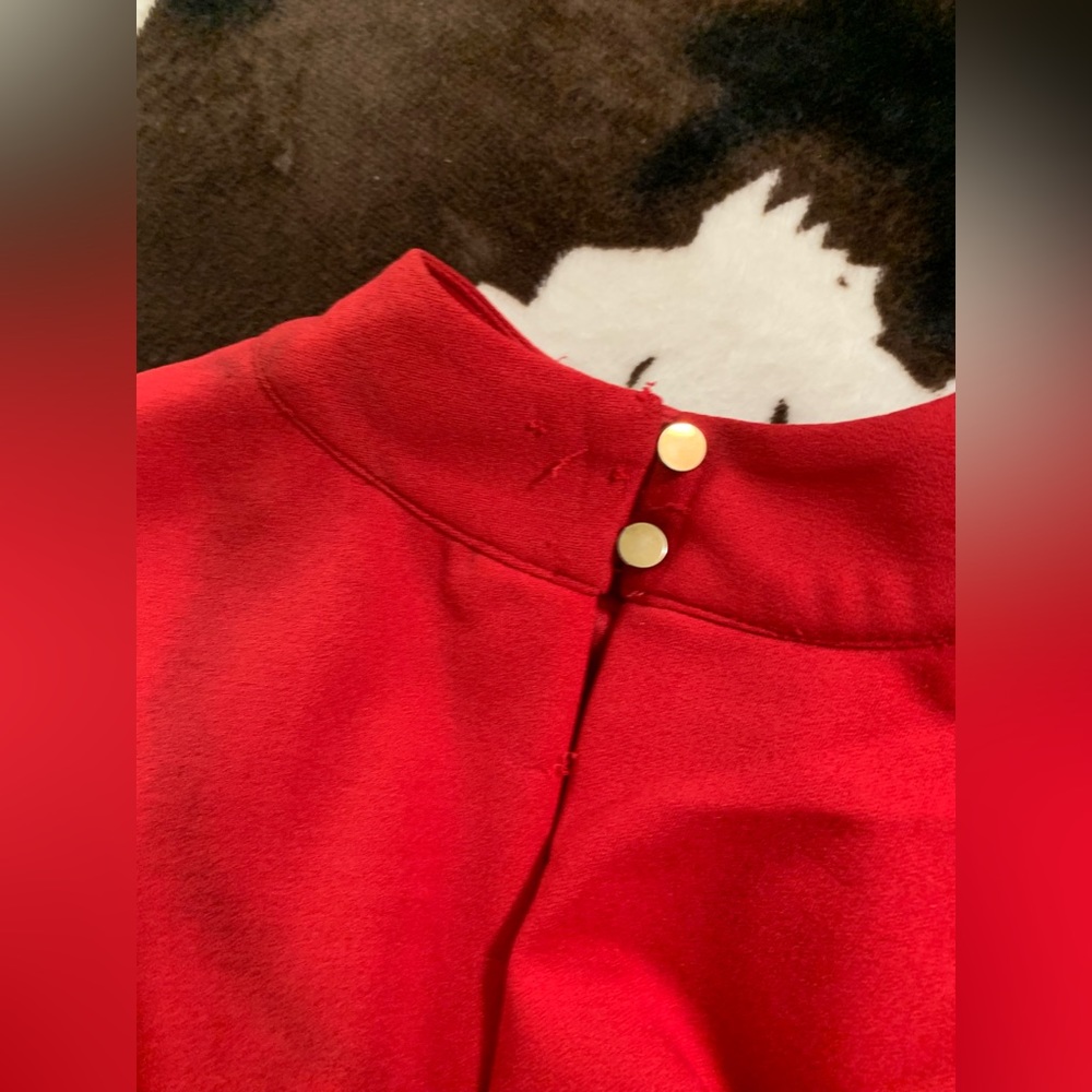 Red Church Dress